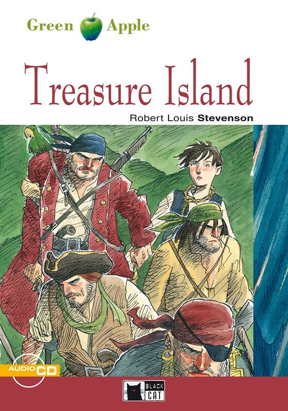 Green Apple 2 Treasure Island with Audio