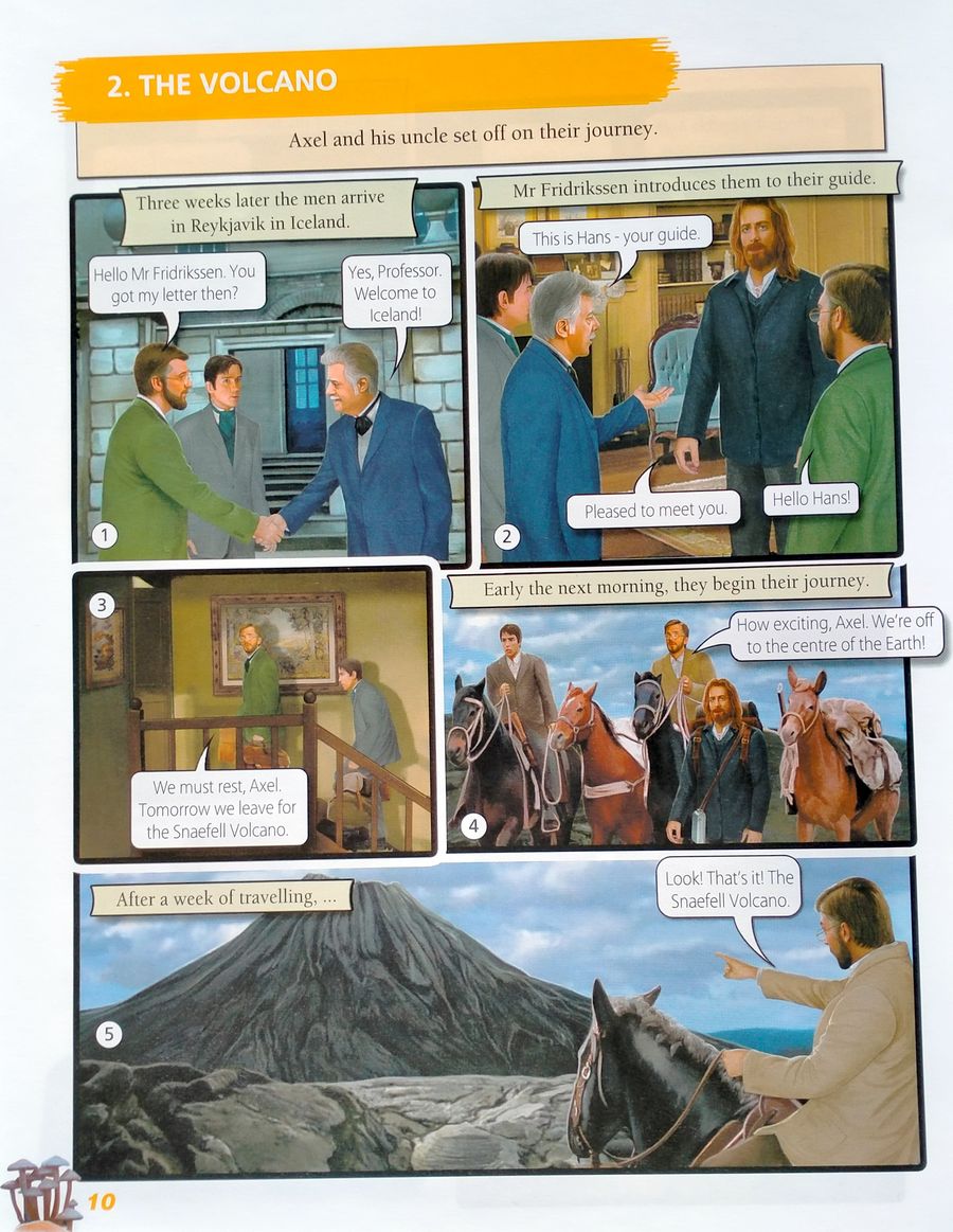 Illustrated Readers 1 Journey to the Centre of the Earth