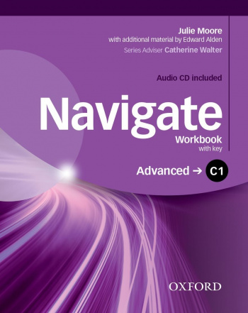 Navigate С1 Advanced  Workbook with key and Audio CD
