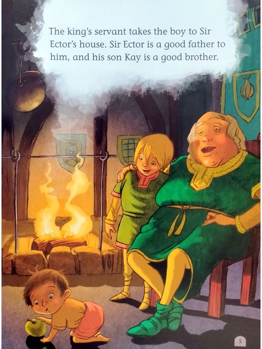 Classic Tales Level 2 King Arthur and The Sword with e-Book and Audio CD