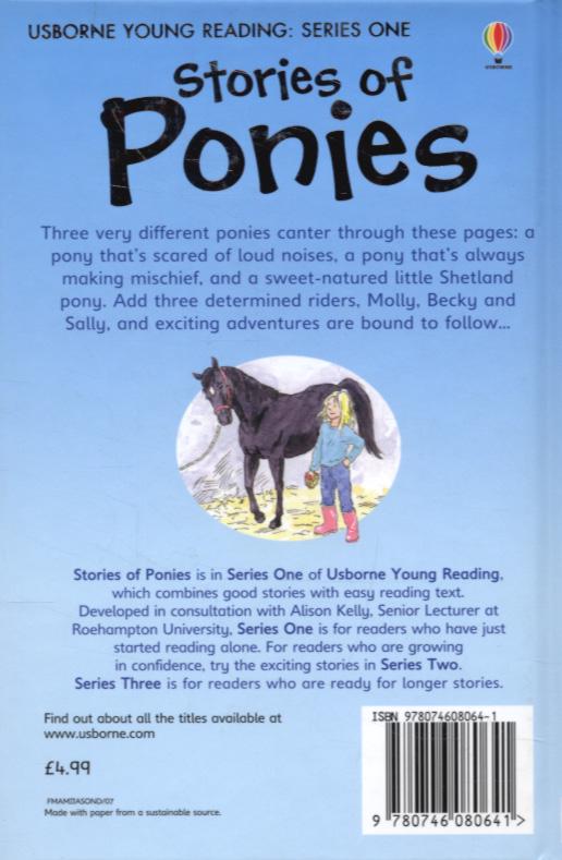 Usborne Young Reading 1 Stories of Ponies