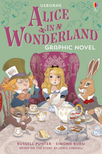 Usborne Graphic Novel Alice in Wonderland