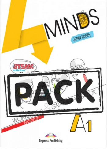 4Minds A1 WB & Grammar Book Teacher's with DigiBooks Application