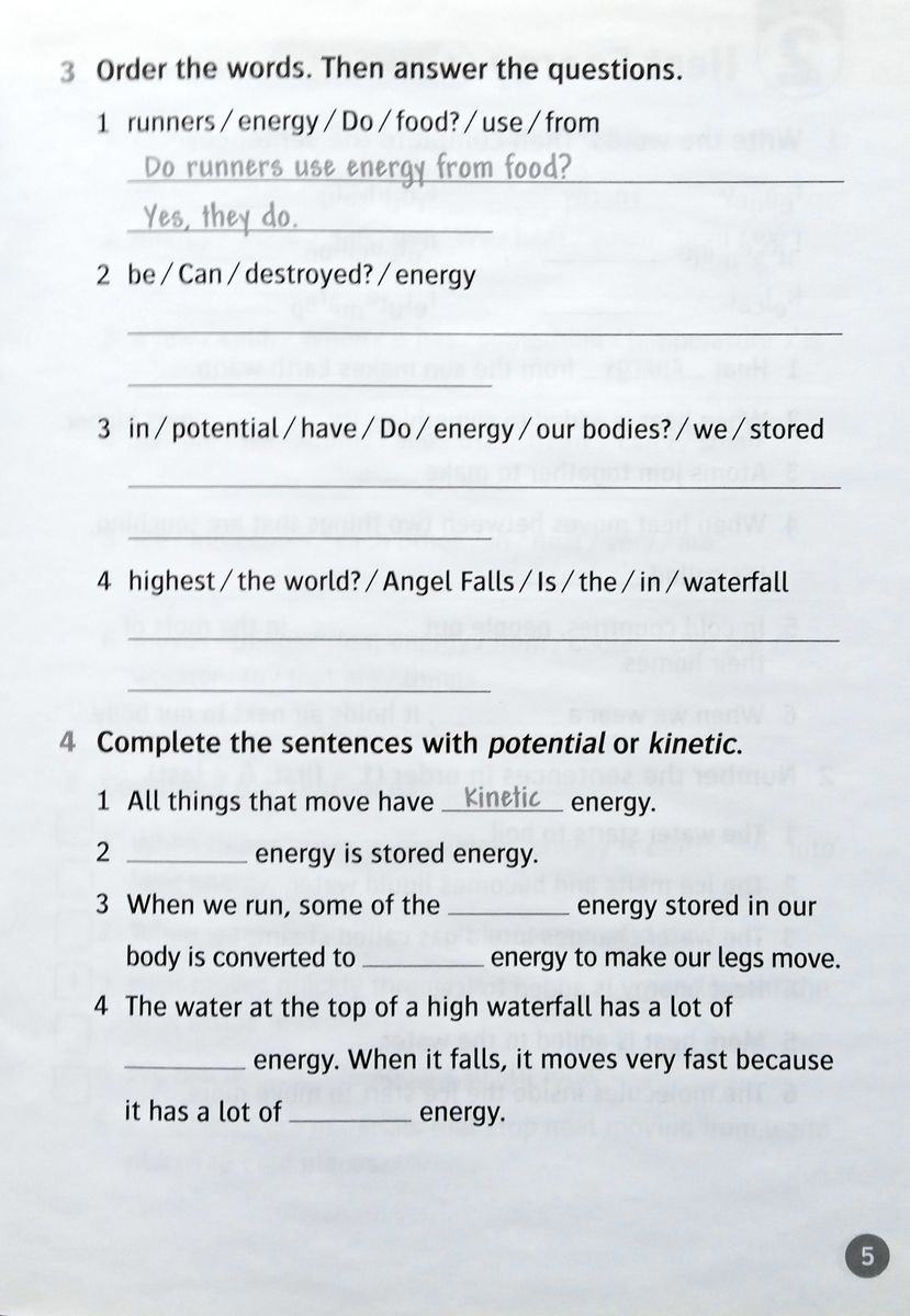 Oxford Read and Discover 6 Incredible Energy Activity Book