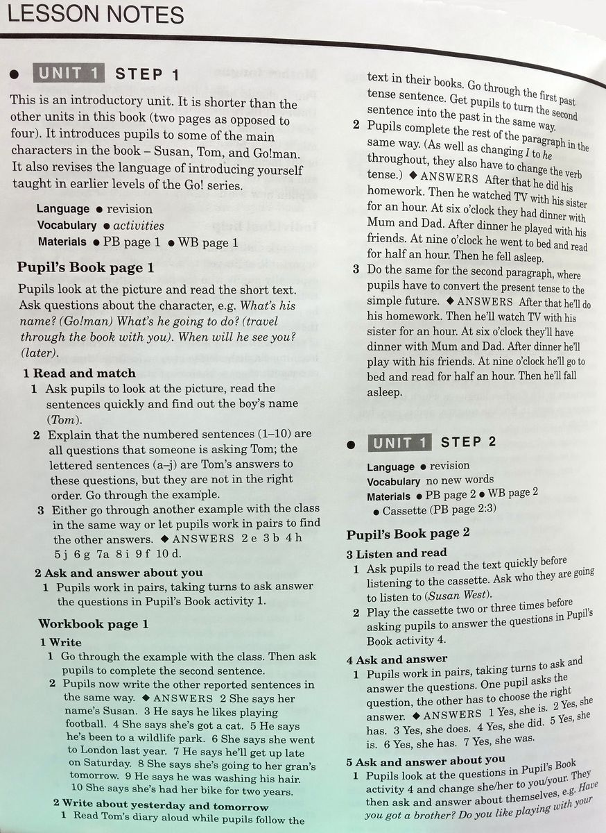 Get Set Go! 6 Teacher's Book