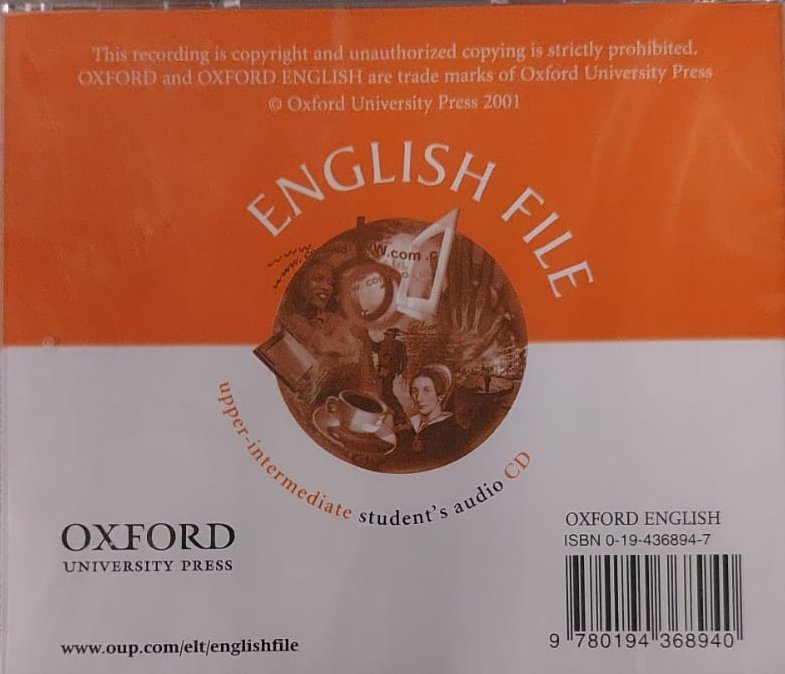 English File 4 Upper-Intermediate Student's Audio CD