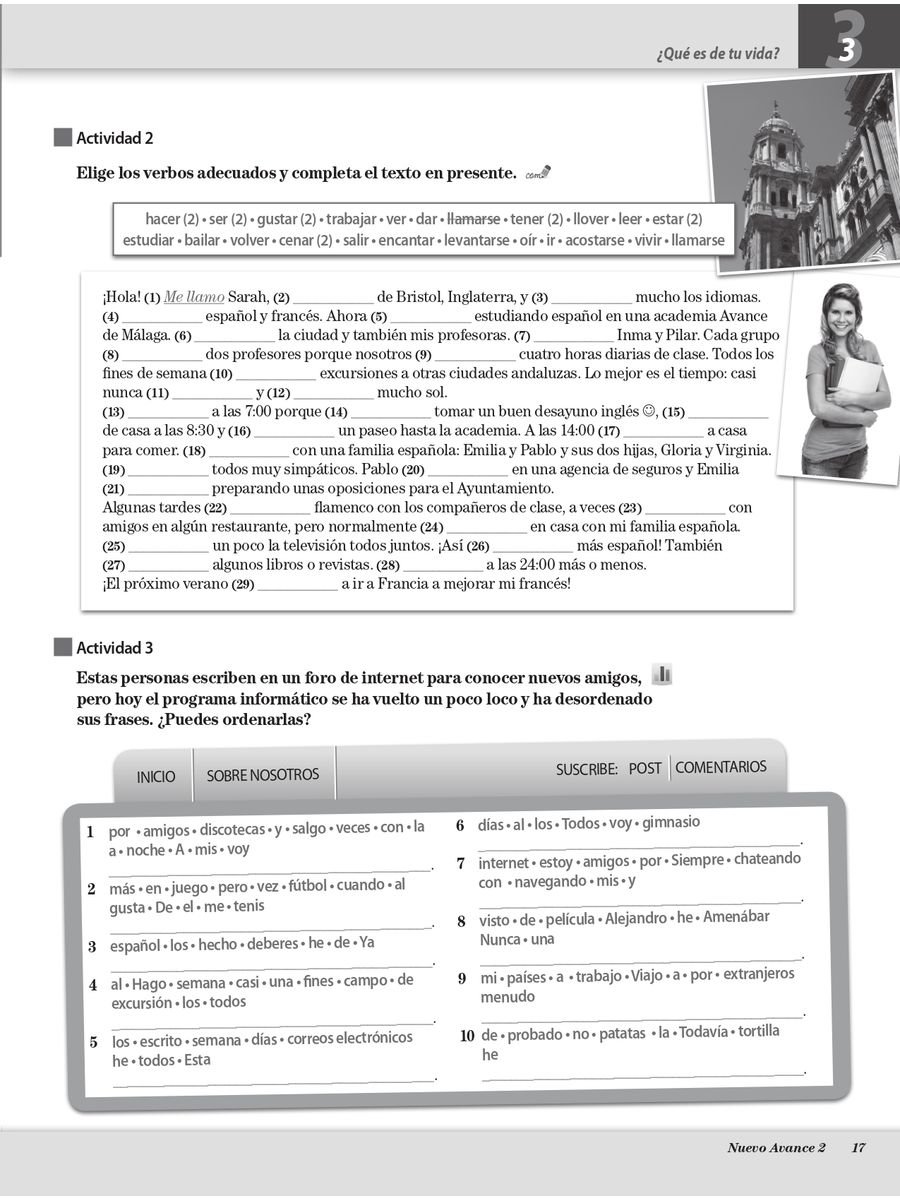 Nuevo Avance 2 Cuaderno de ejercicios + CD