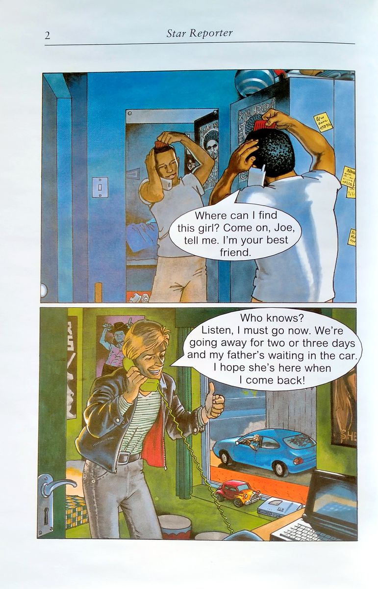 Oxford Bookworms Library  Starter Star Reporter (Comic Strip)