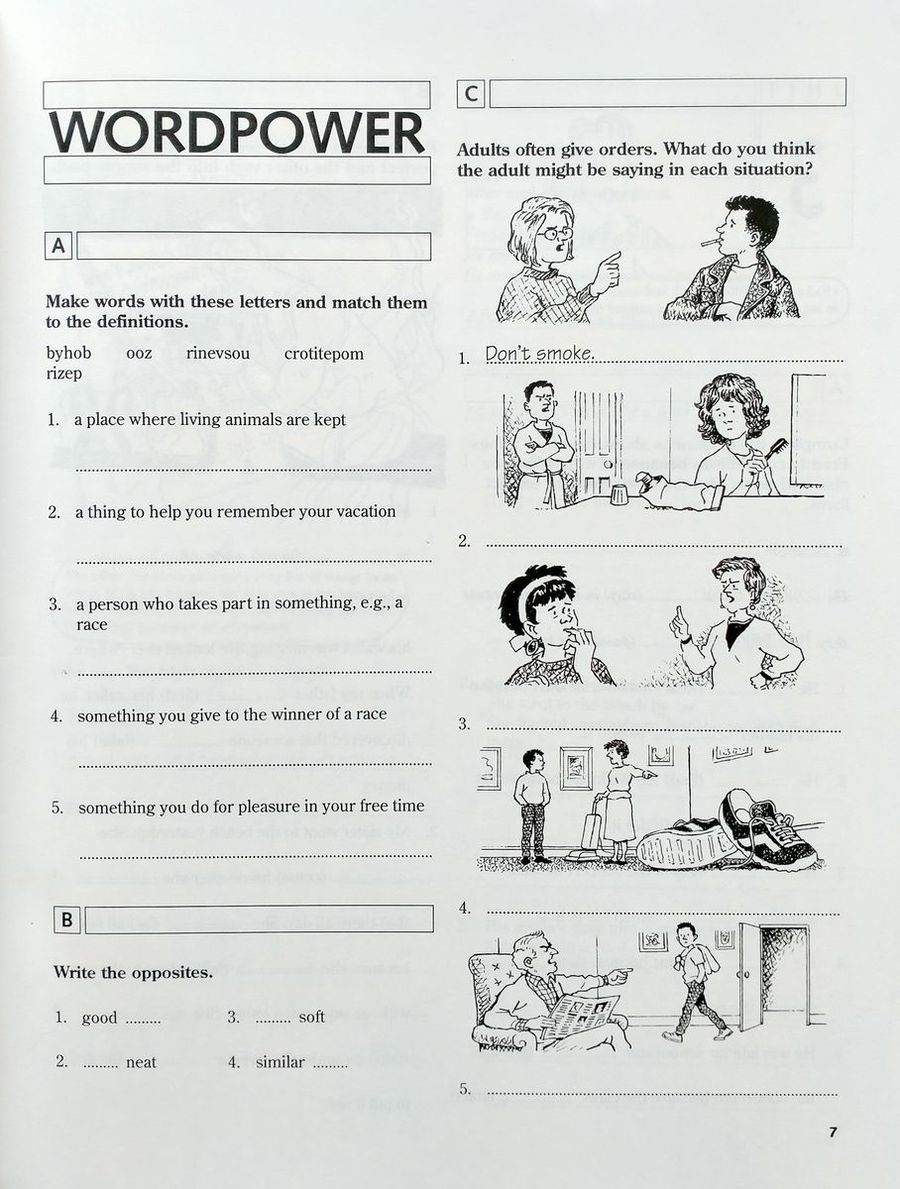 American Wow! 3 Workbook