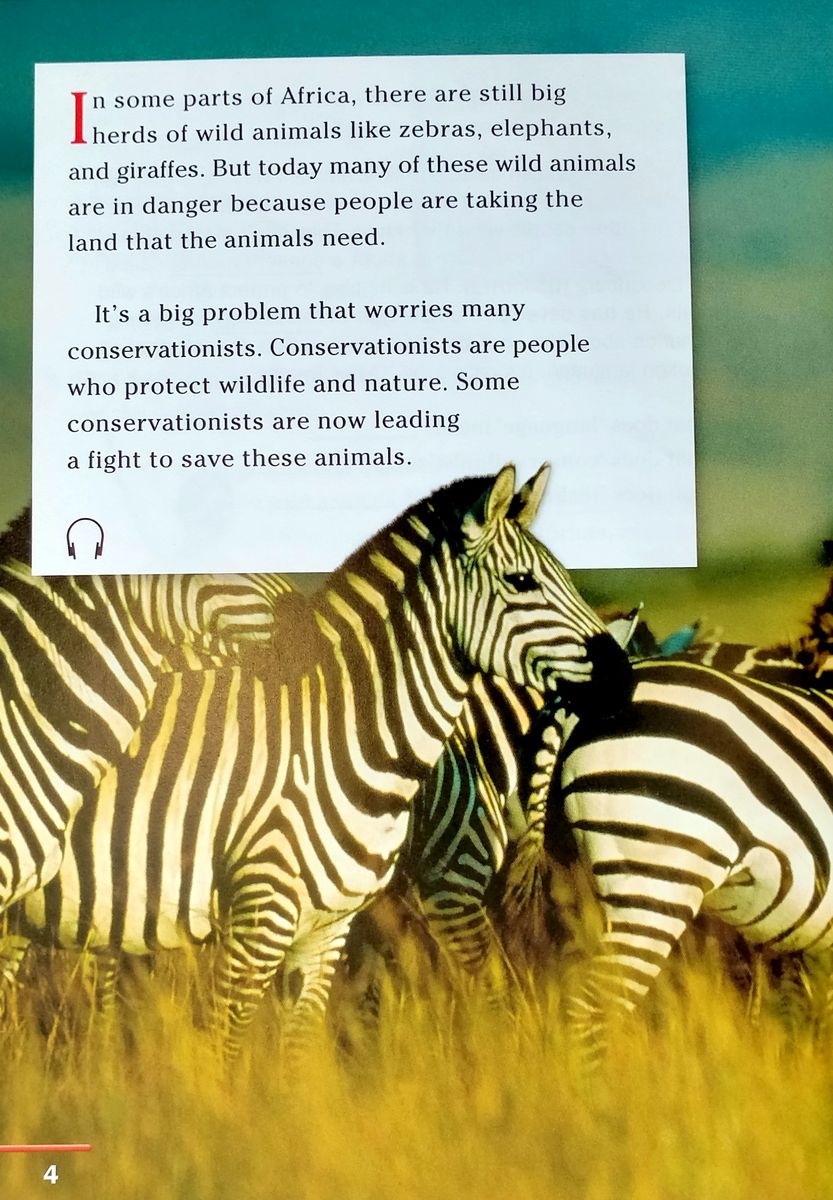 Footprint Reading Library 1000 Headwords Wild Animal Trackers (A2)