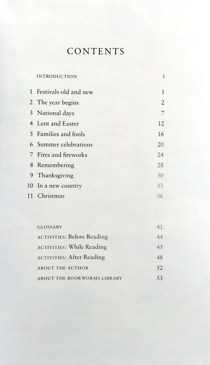 Oxford Bookworms Factfiles 2 Seasons and Celebrations