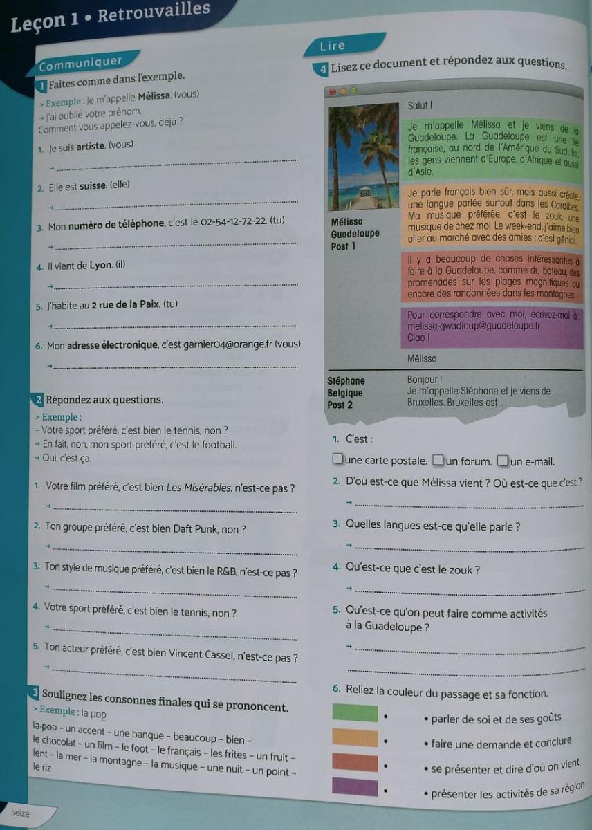 Interactions 2eme edition 2 A1.2 Livre de l’eleve + Audio telechargeable en ligne