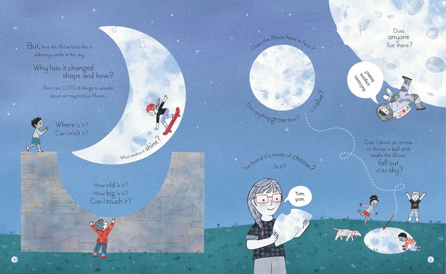 The Usborne Book of the Moon