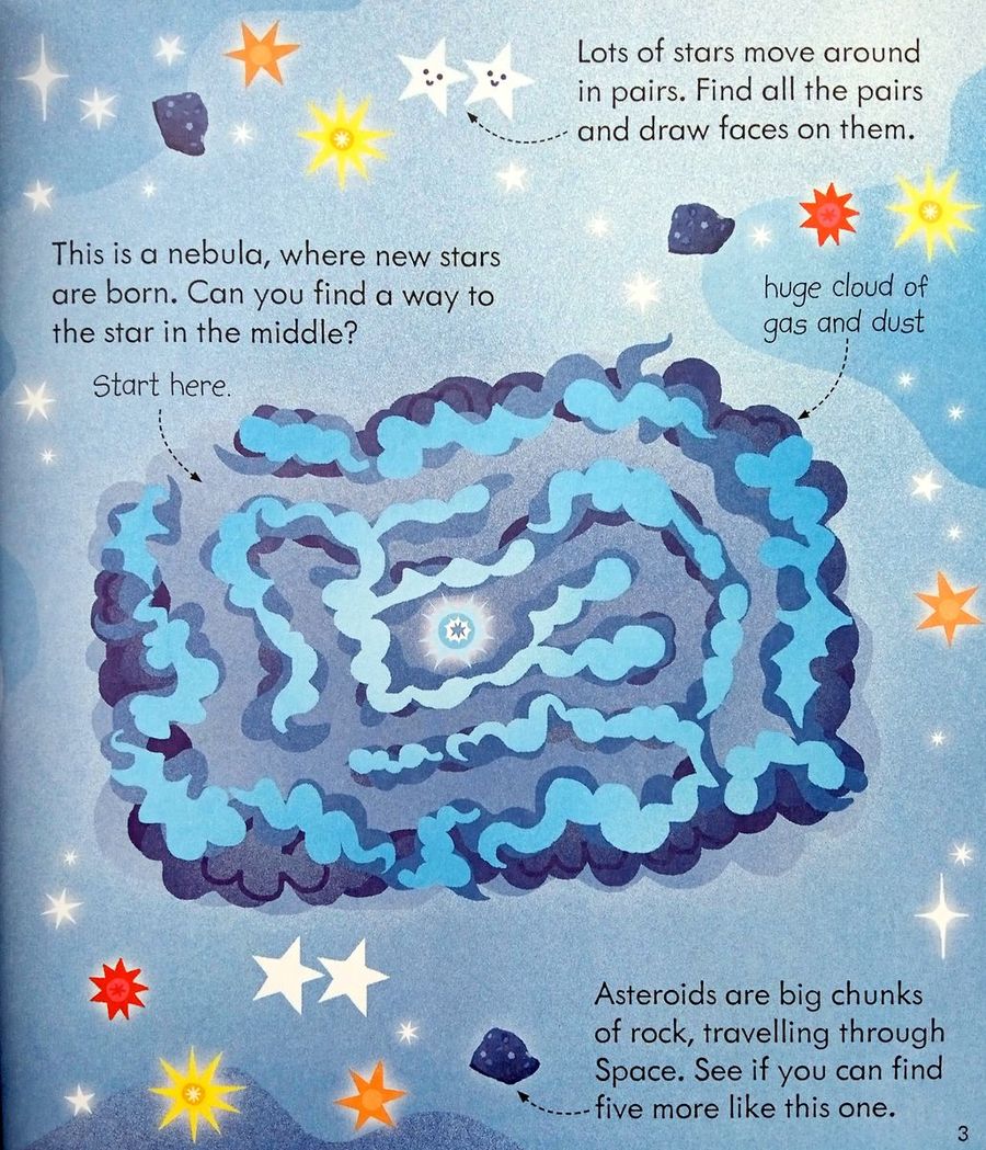 Little Children's Space Activity Book