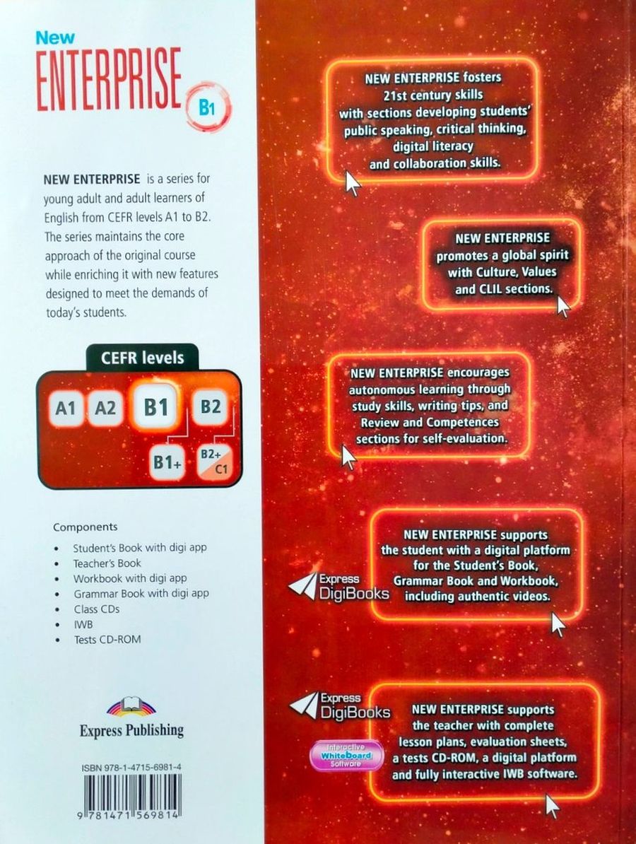 New Enterprise B1 Teacher's Book