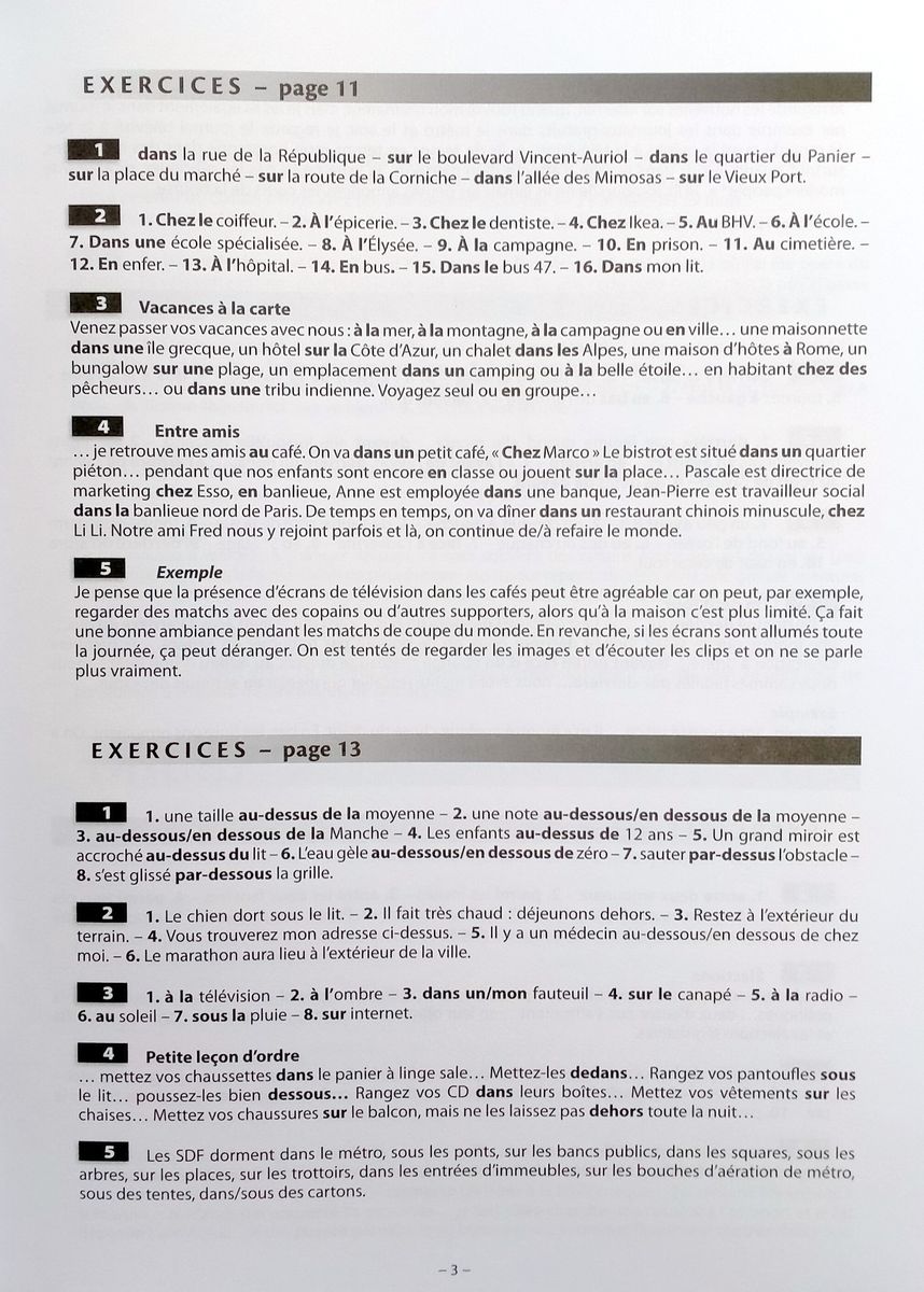 Grammaire Progressive du Francais Perfectionnement B2-C2 Corriges (ответы)  купить недорого в интернет-магазине - RELOD | ISBN 9782090384406