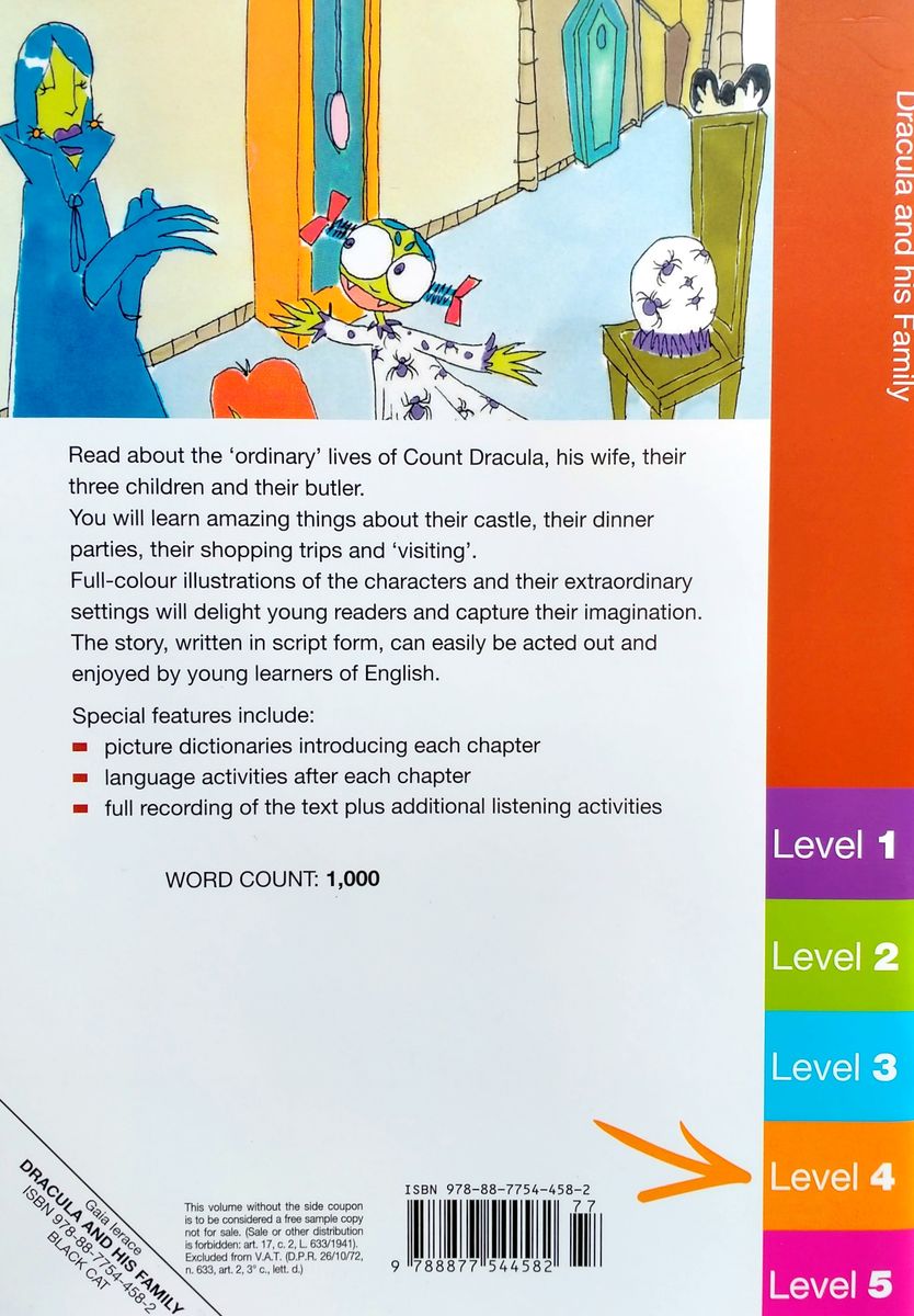 Earlyreads 4 Dracula and his Family with Audio