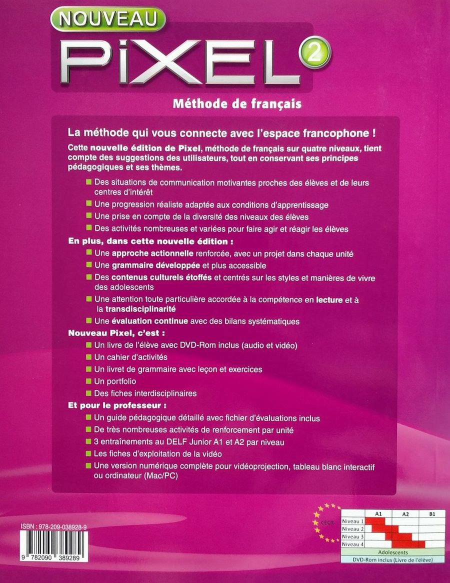 Pixel Nouveau 2 Cahier d'activites