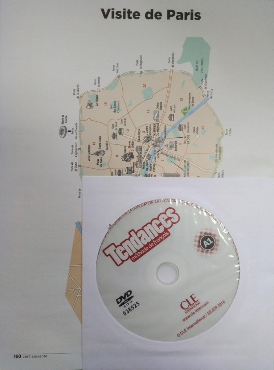 Tendances A1 Livre de l'eleve + DVD-ROM