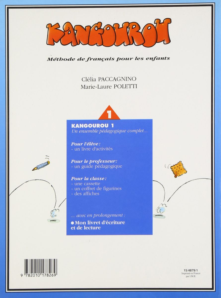 Kangourou 1 Livre