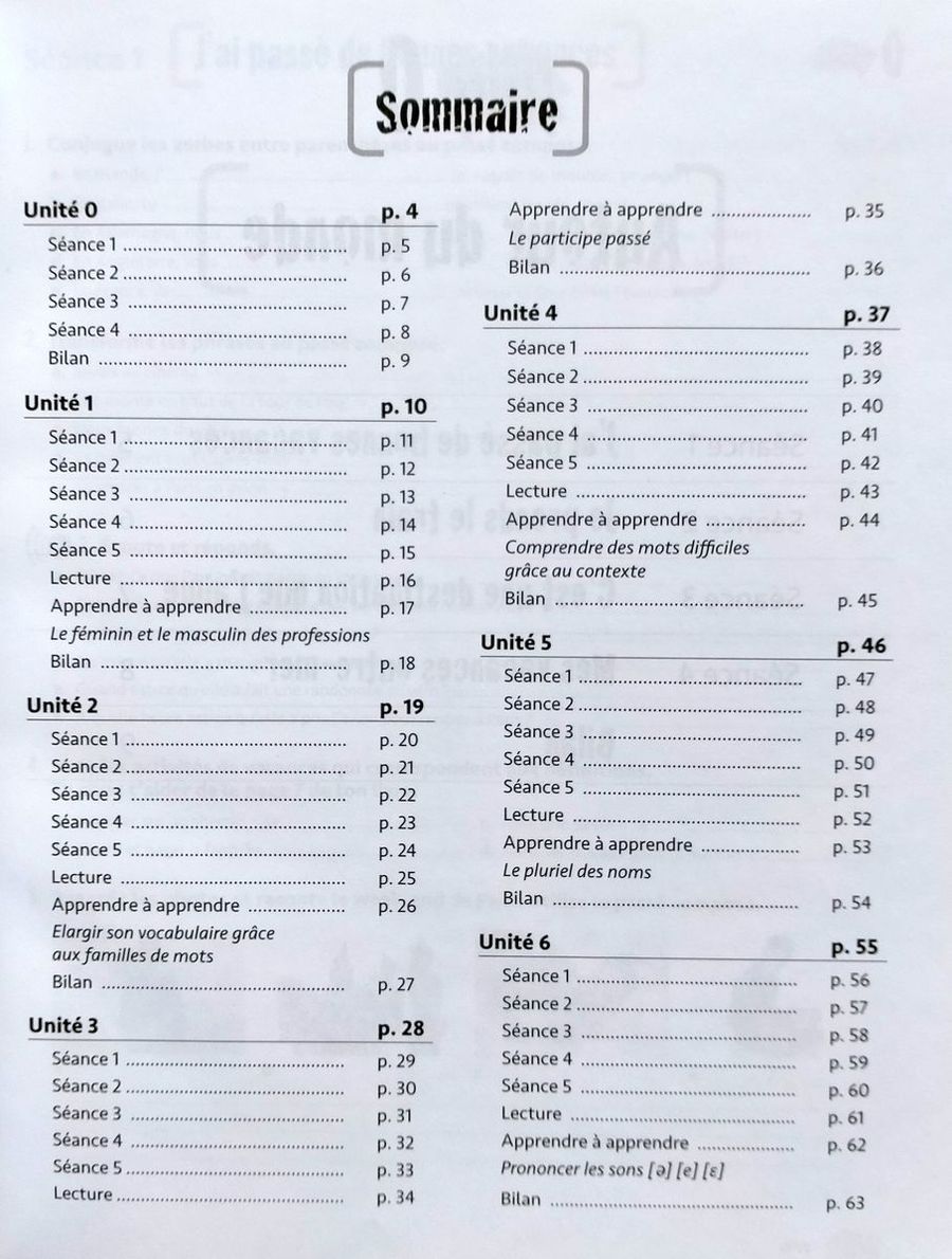 Merci! 4 Cahier d'activites