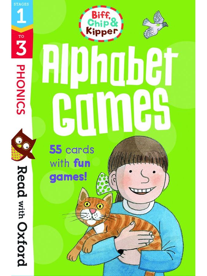 Read with Oxford Stages 1-3 Biff, Chip and Kipper Alphabet Games Flashcards