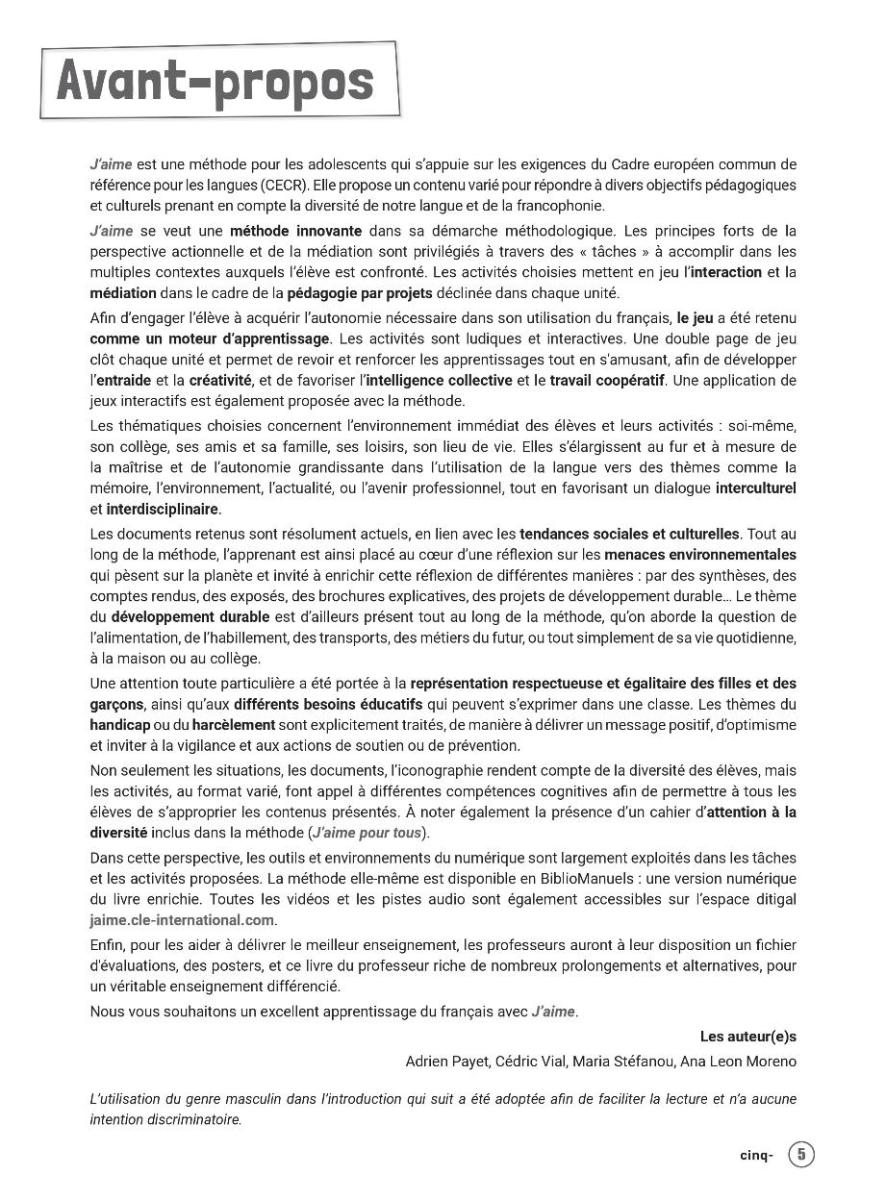 J'aime 2 A2.1 Guide Pedagogique