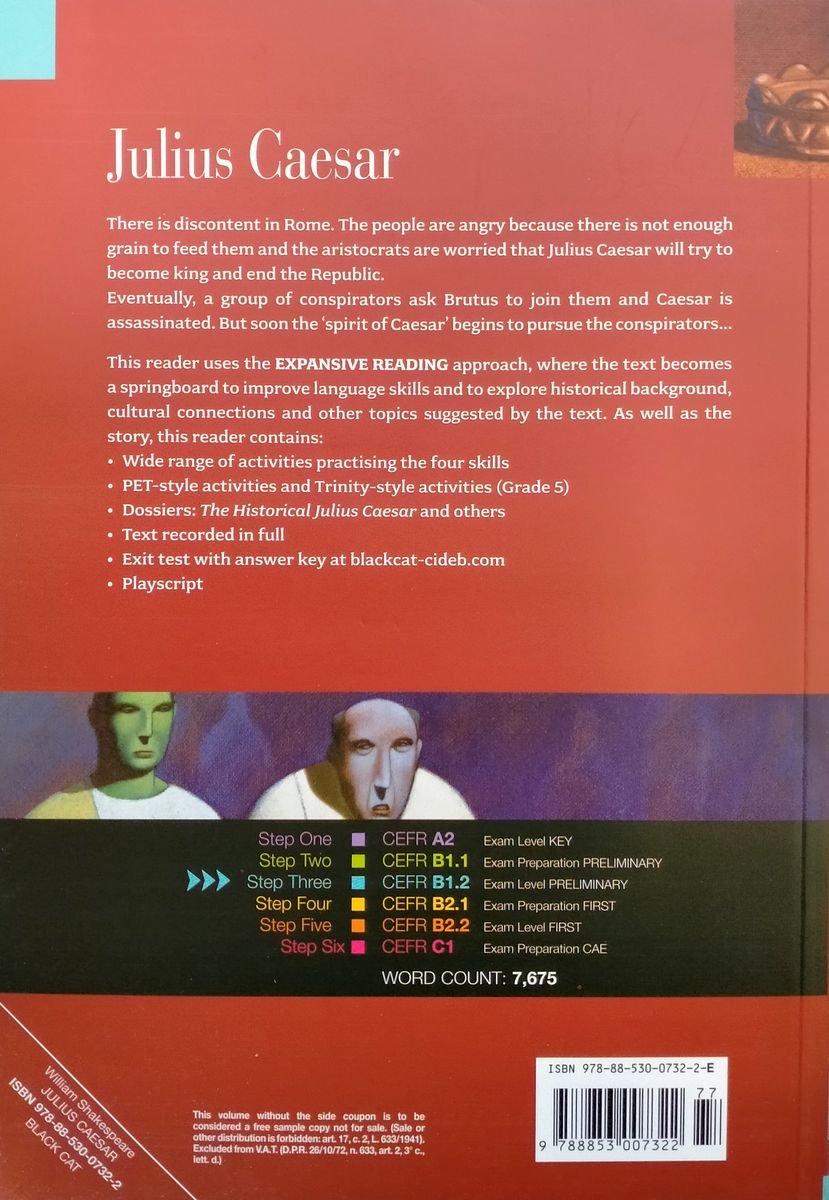 Reading and Training 3 Julius Caesar with Audio CD