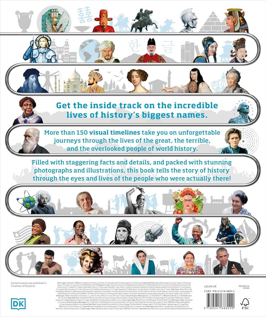 Timelines of Extraordinary Lives