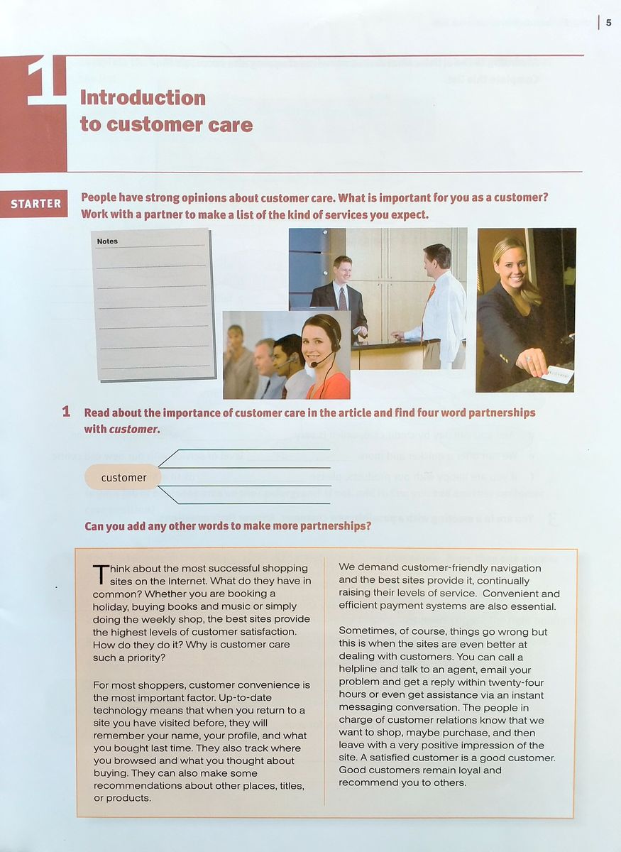 Express Series English for Customer Care Student's Book