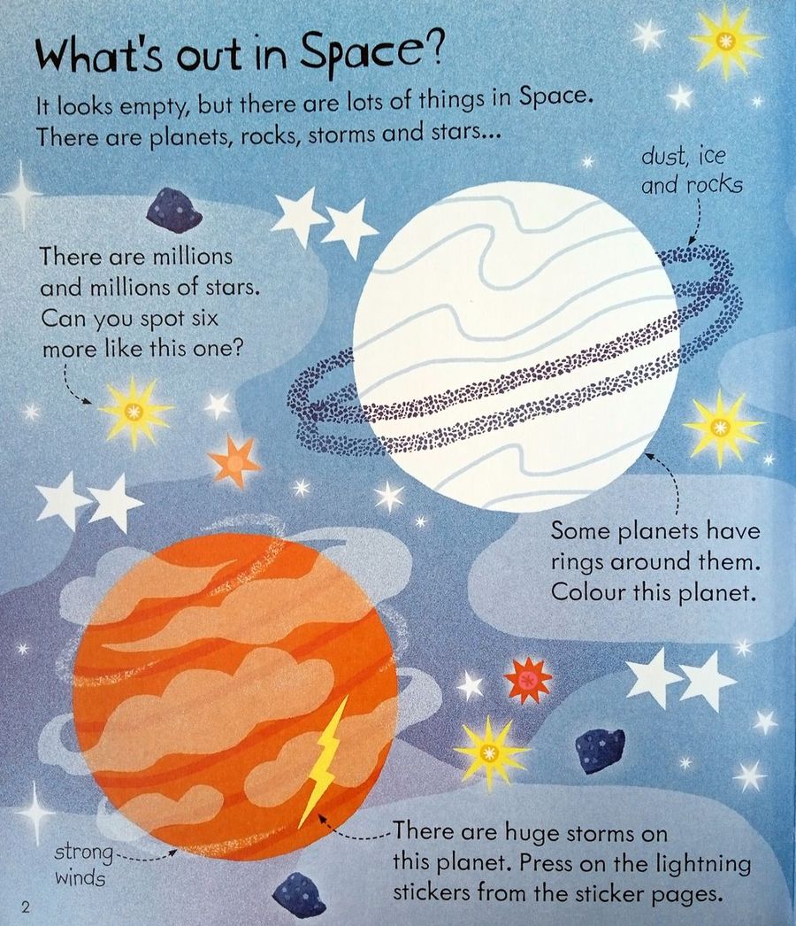 Little Children's Space Activity Book