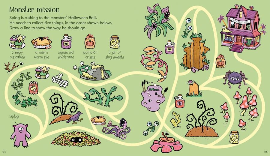 The Usborne Little Children's Halloween Activity Book