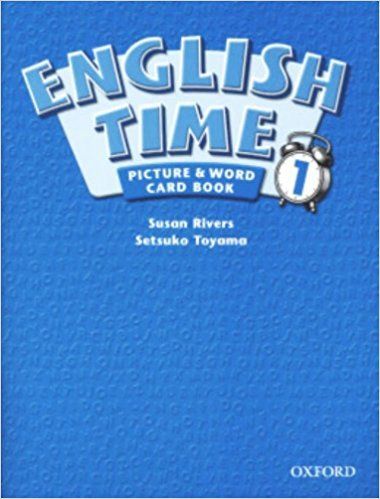 English Time 1: Picture and Word Card Book