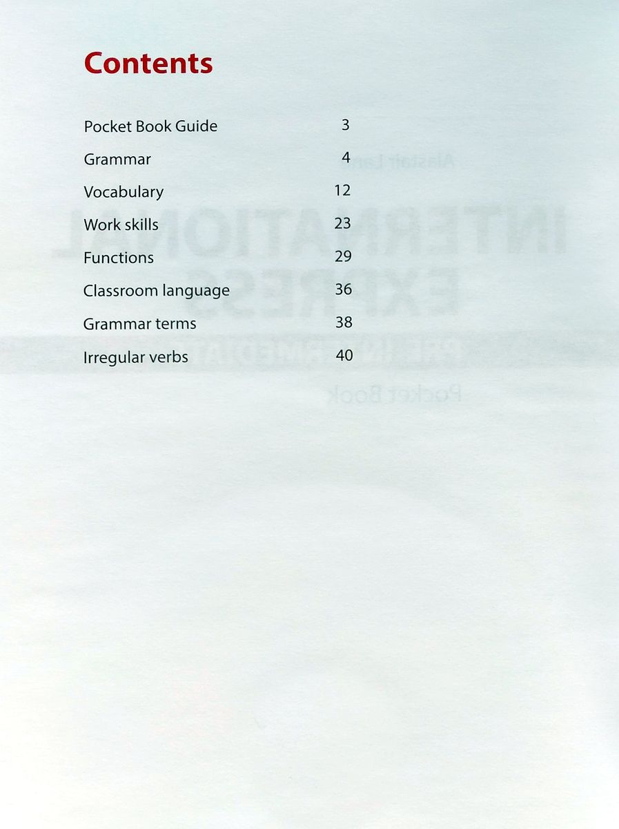 International Express (3rd Edition)  Pre-Intermediate Student's Book with Pocket Book and DVD-ROM