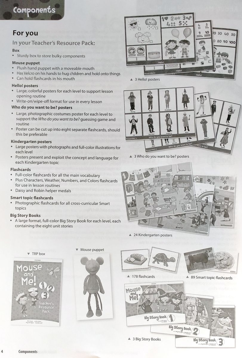 Mouse and Me 1 Teacher's Book Pack (Teacher’s Book, Class Audio CDs and Premium Download Access Card)