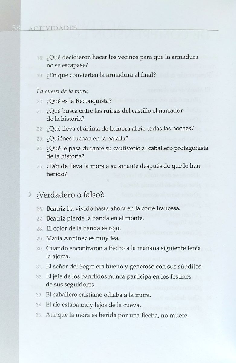 Literatura hispanica de Facil Lectura B1 Leyendas de Gustavo Adolfo Becquer + Audio