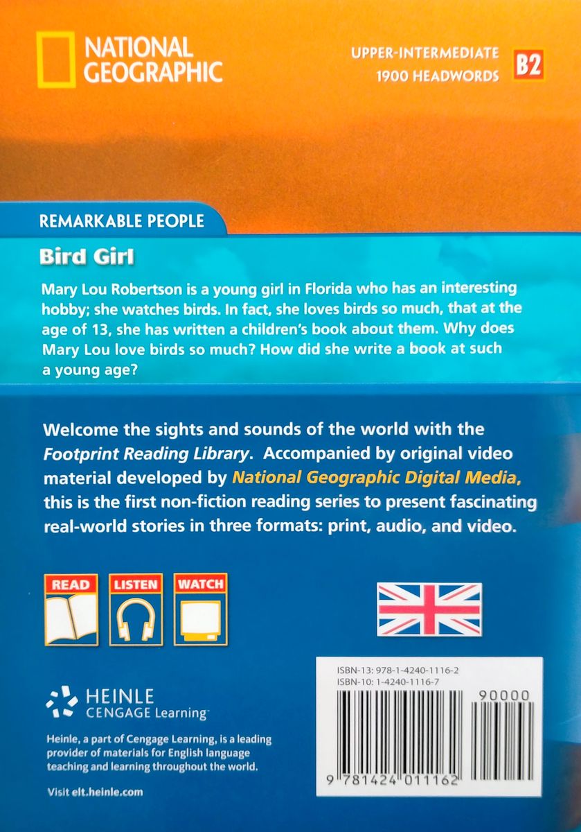 Footprint Reading Library 1900 Headwords Bird Girl with Multi-ROM (B2)