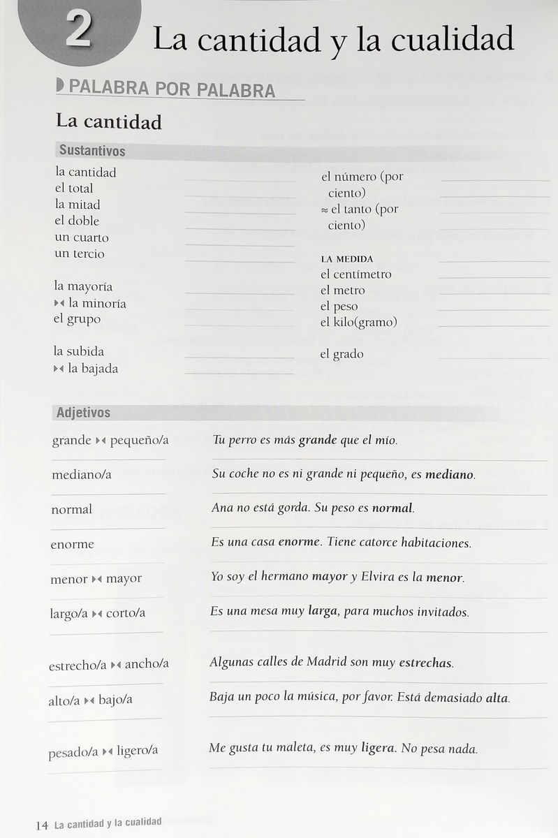 Vocabulario ELE B1