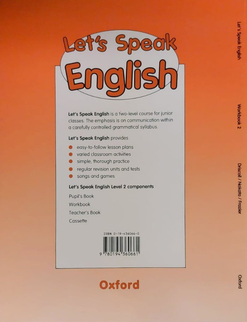Let's Speak English 2 Workbook