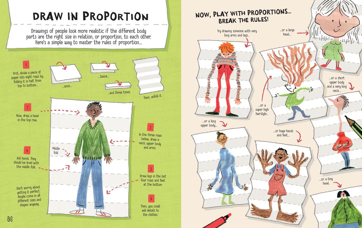 Usborne Never Get Bored Draw and Paint