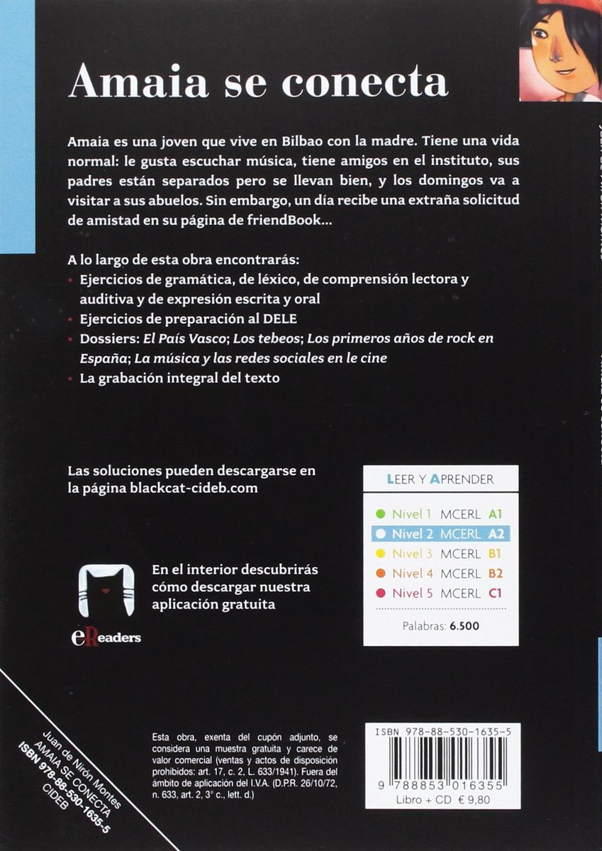 Leer y Aprender A2 Amaia se conecta + CD