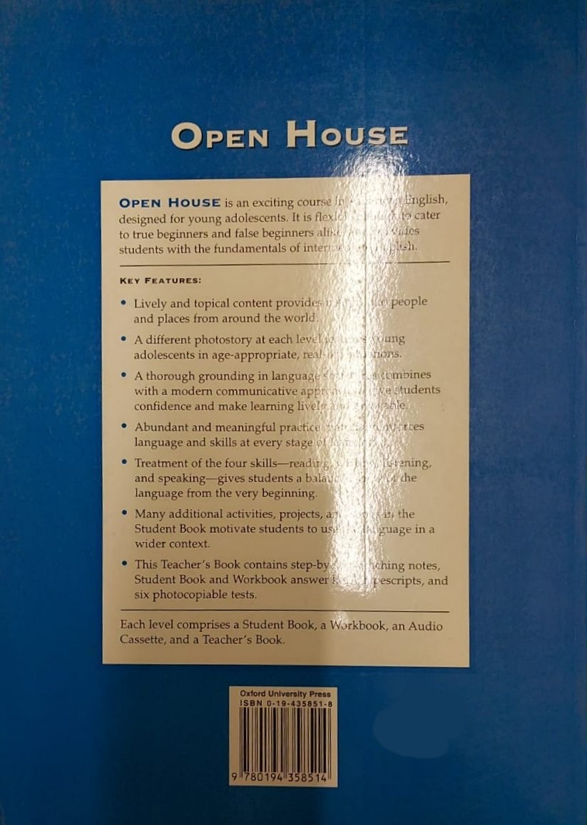 Open House Move Up! 3 Teacher's Book