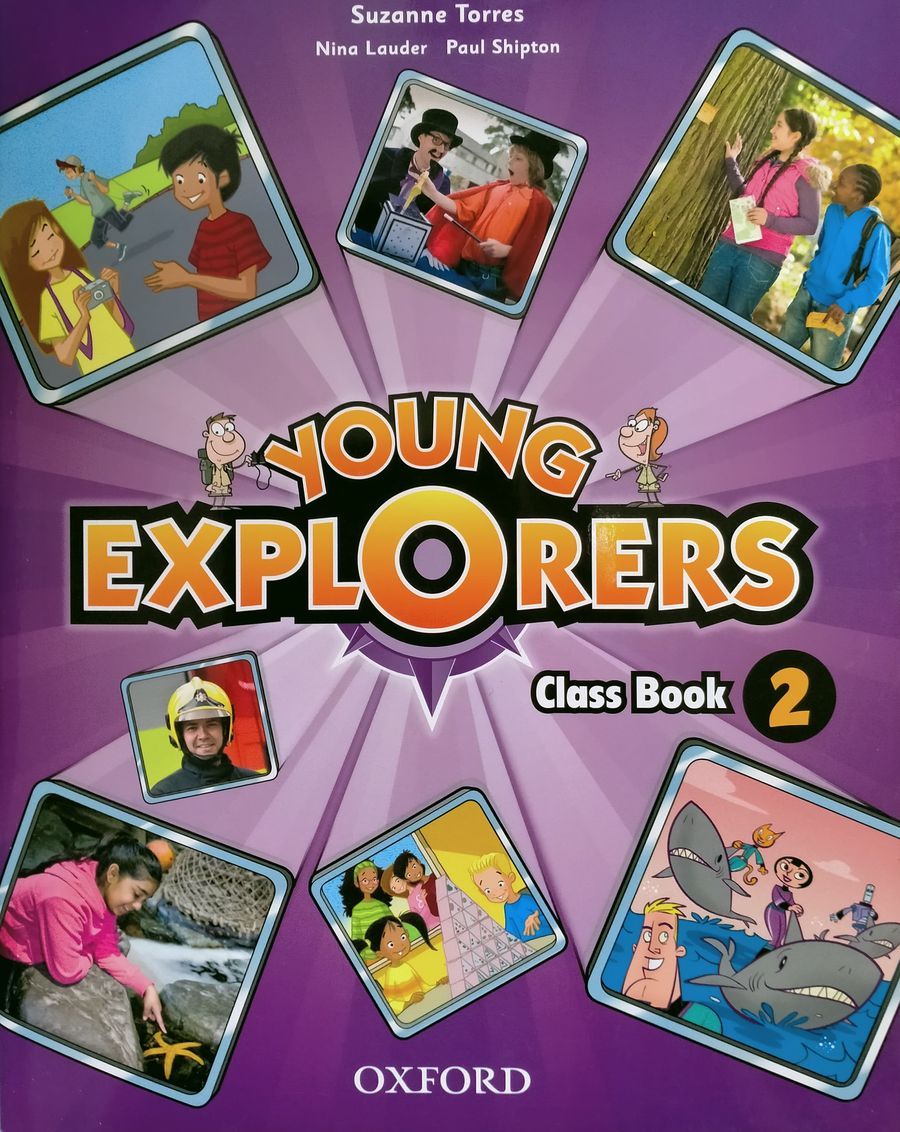 Young Explorers 2 Class Book.