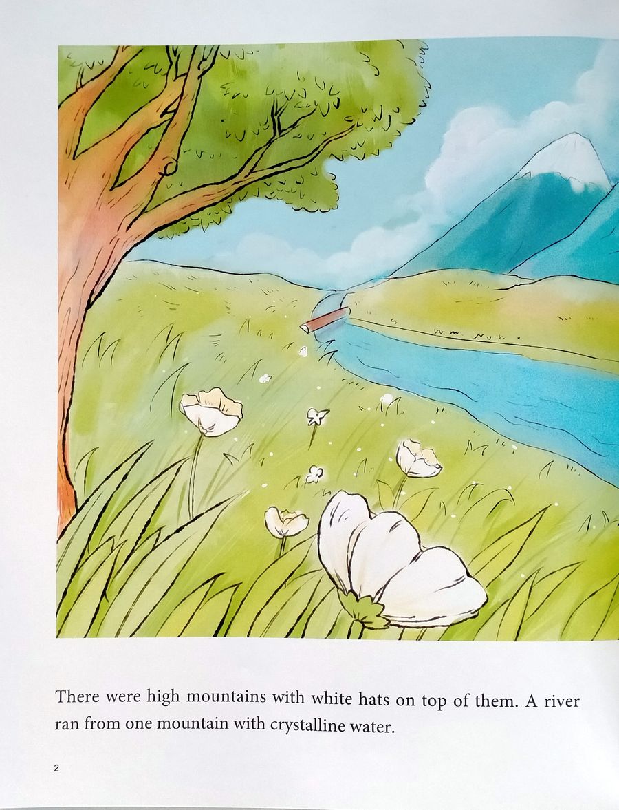 My First Chinese Storybooks Animals Two Goats Going Across a Bridge