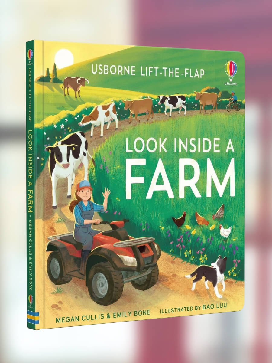 Usborne Lift-the-Flap Look Inside a Farm