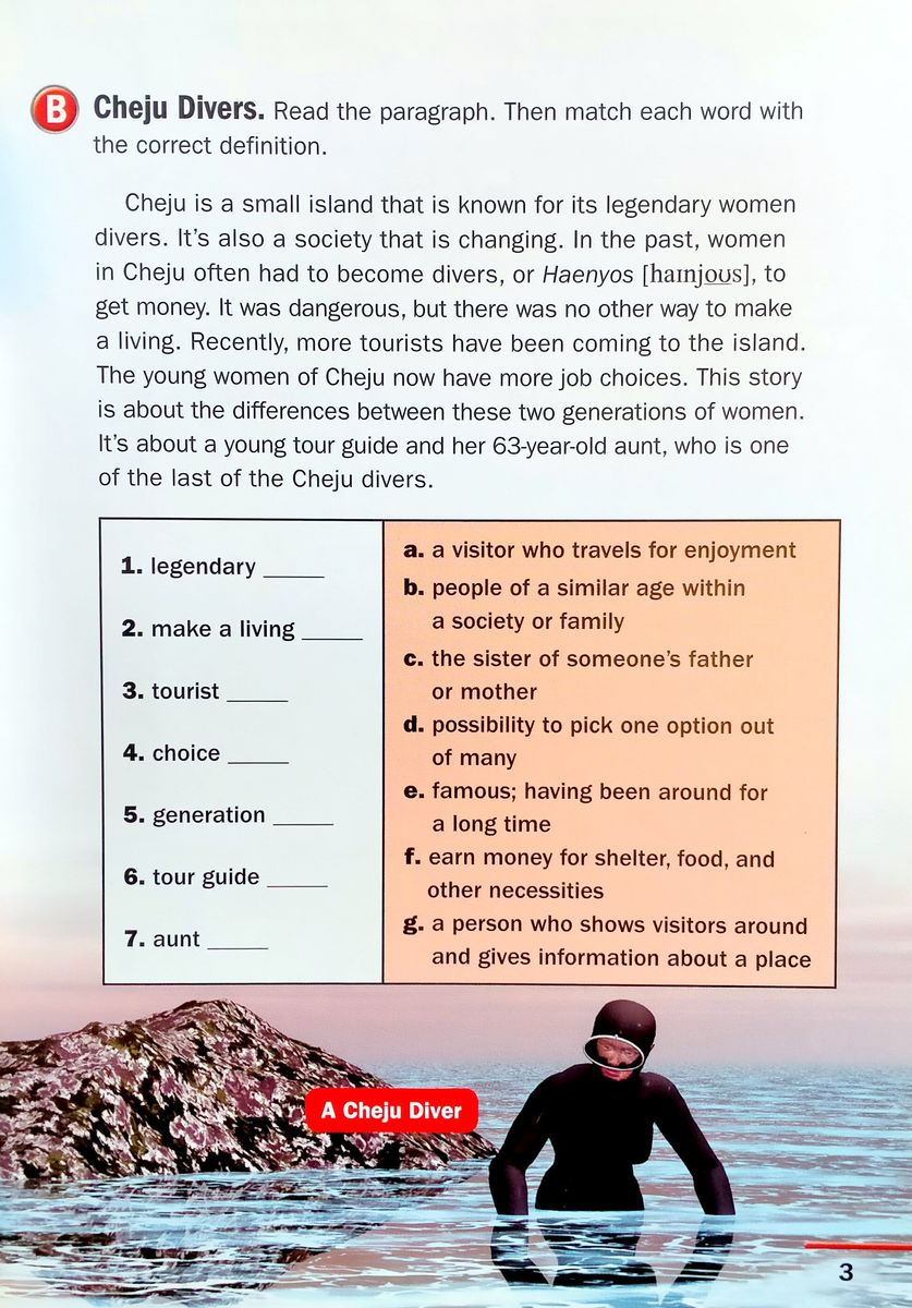 Footprint Reading Library 1000 Headwords The Last of the Cheju Divers with Multi-ROM (A2)