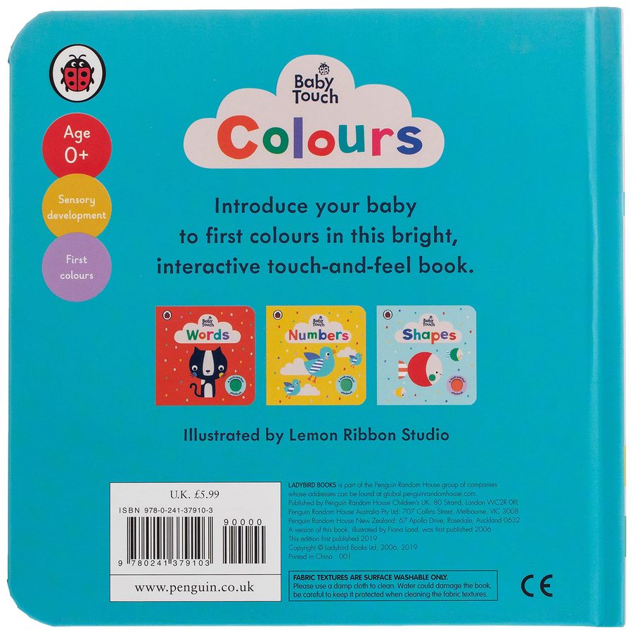Baby Touch Colours A Touch-and-feel Playbook