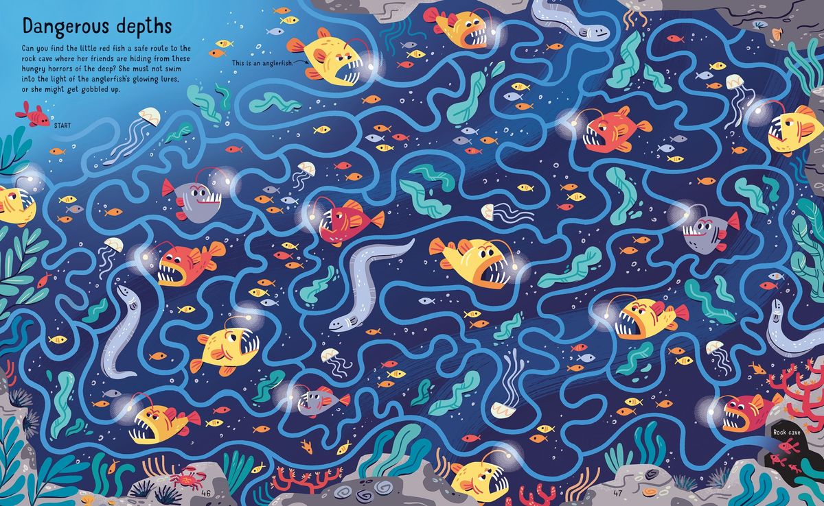 Usborne Under the Sea Mazes