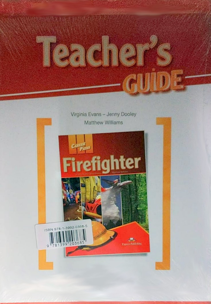 Career Paths Firefighter Teacher's Guide, Student's Book with Digibook and Online Audio