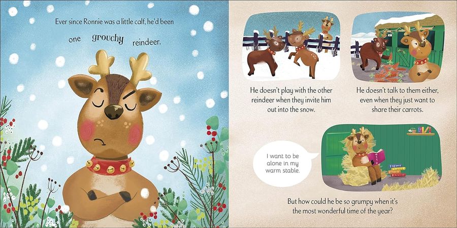 The Grumpy Reindeer A Winter Story About Friendship and Kindness